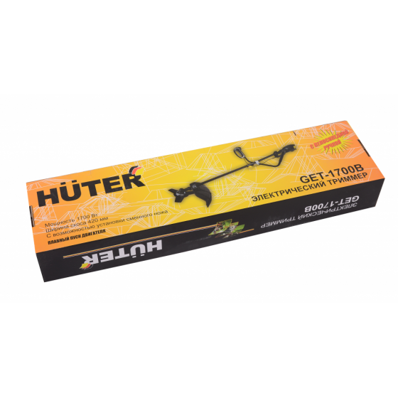 Триммер электрический HUTER GET-1700B