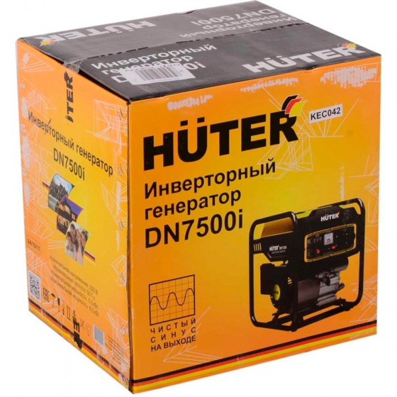 Инверторный генератор Huter DN7500i