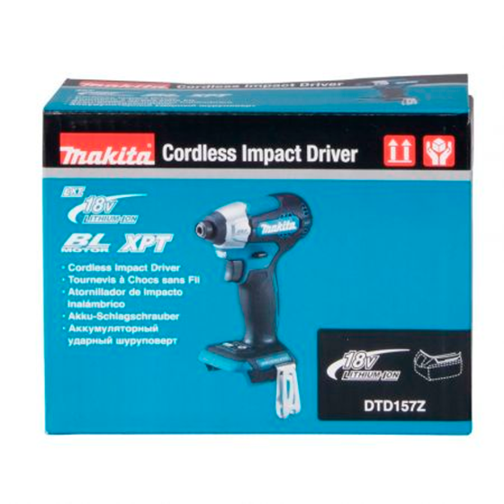 Аккумуляторный ударный шуруповёрт Makita DTD157Z