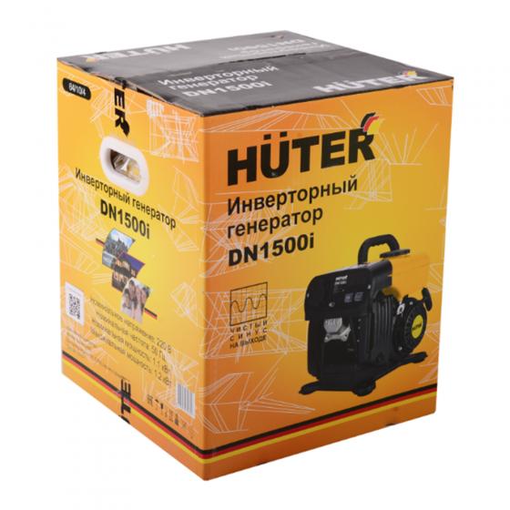 Инверторный генератор DN1500i Huter