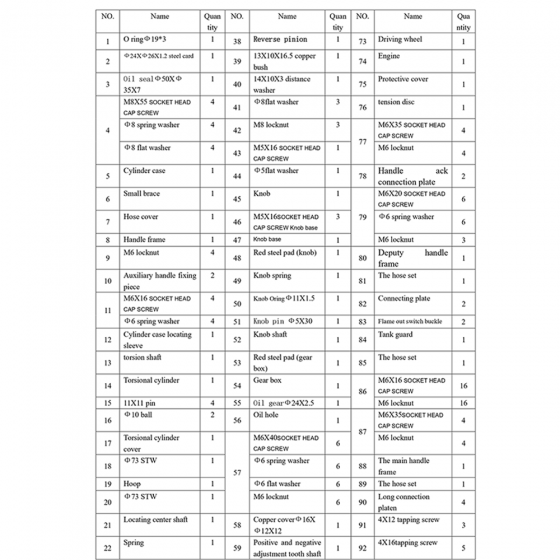 Торсионный вал (№13) для FROSP БГ-1