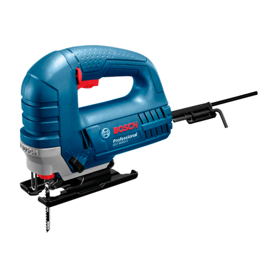 Электрический лобзик Bosch GST 8000 E [0.601.58H.001]