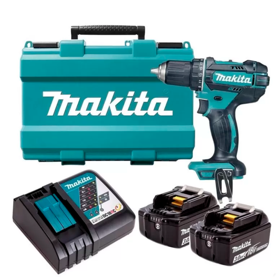 Аккумуляторная дрель-шуруповёрт Makita DDF485RFE