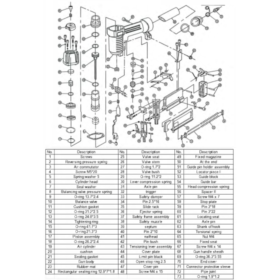 Поршень в сборе (№17) для FROSP F9140